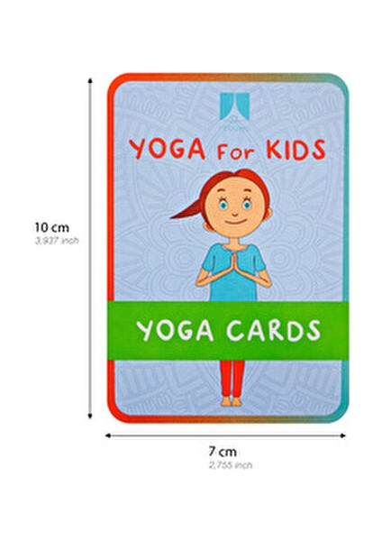 Çocuklar İçin Yoga Pozları Kart Seti