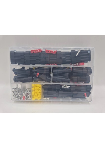 Su Geçirmez Araç Kablo Seti - 352 Parça Su Geçirmez Konnektör Seti - Kablo Ekleme Aparatı fiyatları