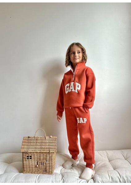 Erkek Çocuk Half Zip Fermuarlı Sweatshirt Kışlık Takım fiyatları