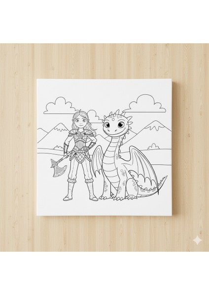 Çocuklar Için Dişi Viking Astrid ve Ejderhası Fırtınuç Eğitici ve Eğlenceli Boyama Seti fiyatları