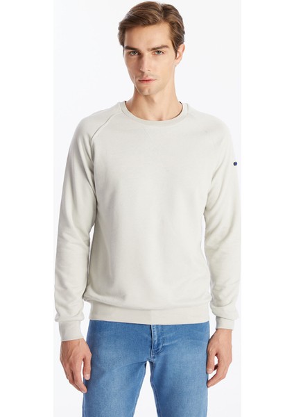 Yeni Sezon Bisiklet Yaka Uzun Kollu Erkek Sweatshirt