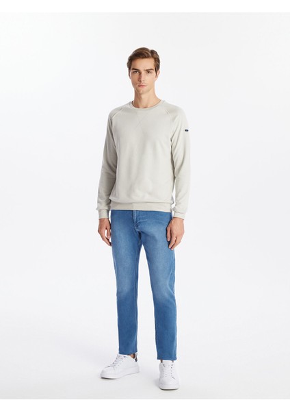 Yeni Sezon Bisiklet Yaka Uzun Kollu Erkek Sweatshirt fiyatları