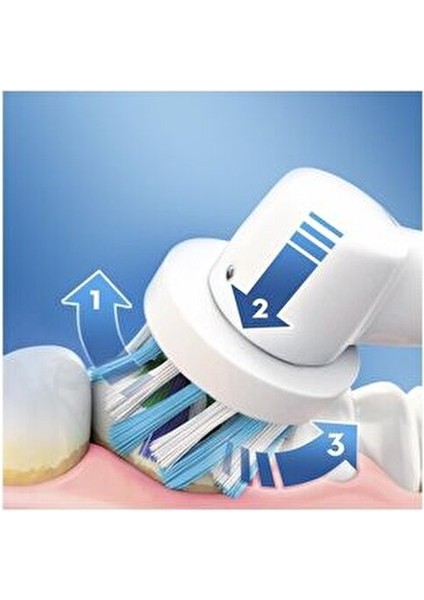 D100 Şarjlı Diş Fırçası Orta Sertlikte Kıllar ile Etkili Temizlik 1 Adet fırsatları