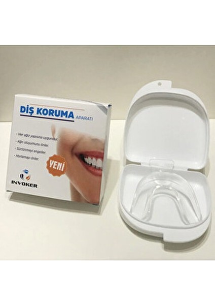 Diş Gıcırdatma Diş Sıkma Önleyici Gece Plağı - Bruksizm Aparatı