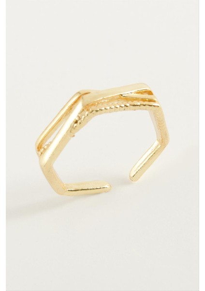 Sepetim Burgulu Metal Yüzük-Sarı fiyatları