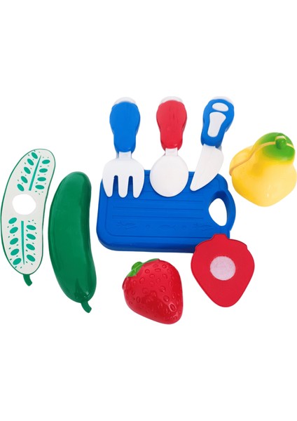 10 Parçalı Kesilebilen Meyveli Yemek Dünyası URT007-PVC1A fiyatları
