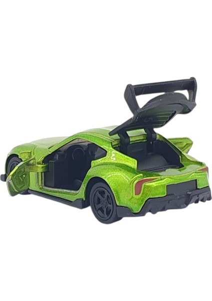 Çek Bırak Metal Küçük Arabalar 8 cm - 6411A - Yeşil (Lisinya) fiyatları