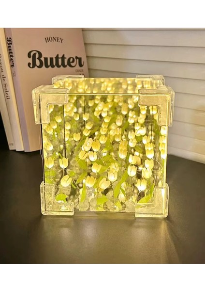 Pembe Ithal Küp Gece Lambası, Şık ve Sıcak Atmosyon Yaratır fiyatları