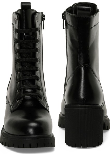 25K-6008 5pr Siyah Kadın Topuklu Bot indirimleri