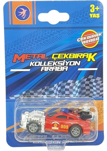 Çek Bırak Metal Küçük Arabalar 8 cm - SH40031 - Kırmızı (Lisinya) indirimleri