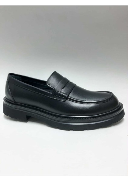 Hakiki Deri Hafif Tokasız Siyah Loafer Model Erkek Ayakkabı C-891110-25ZYBK fiyatları