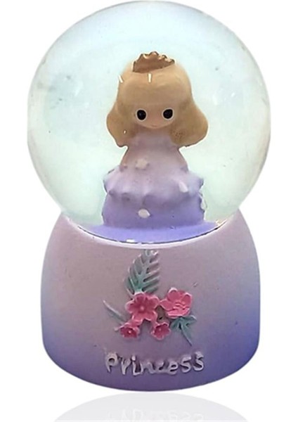 Prenses Temalı Işıklı Kar Küresi