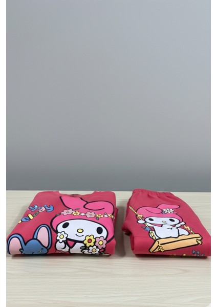 My Melody Baskılı Canlı Pembe Çocuk Eşofman Takımı (3-6 Yaş) fırsatları