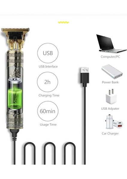 Çelik Kasa Profesyonel Tıraş Makinesi, Lazer ve Sakal Bakım Seti indirimleri