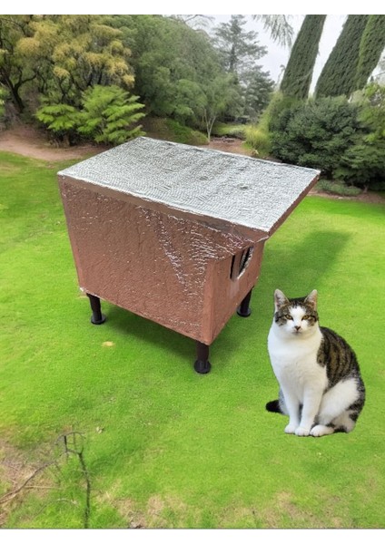 Kedi Evi Kedi Yuvası 1 Kedilik Su ve Isı Yalıtımlı 35X35X45 cm modelleri