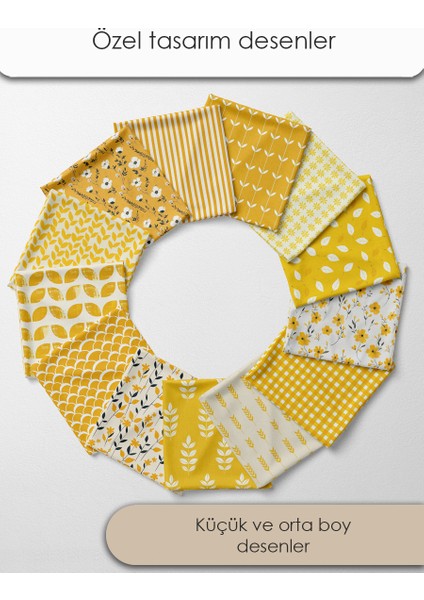 Patchwork Kumaş Seti – 35 Desen 20X20 cm | %100 Pamuk Saten | Tek Parça Kumaş | Dikiş, El Işi ve Quilting Için Özel Tasarım fiyatları