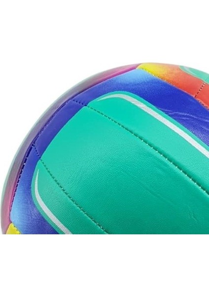 Voleybol Topu Desenli 280 gr - VB-810-TURUNCU (Lisinya)