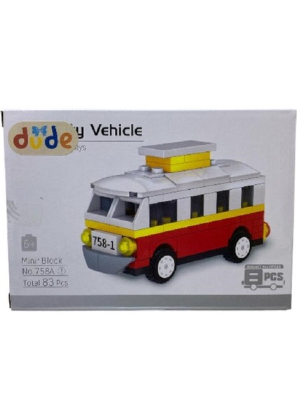 83 Parça Otobüs LEGO Seti 0355