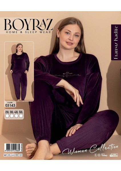 Kadın Battal Beden Fransız Kadifepijama Takımı fiyatları