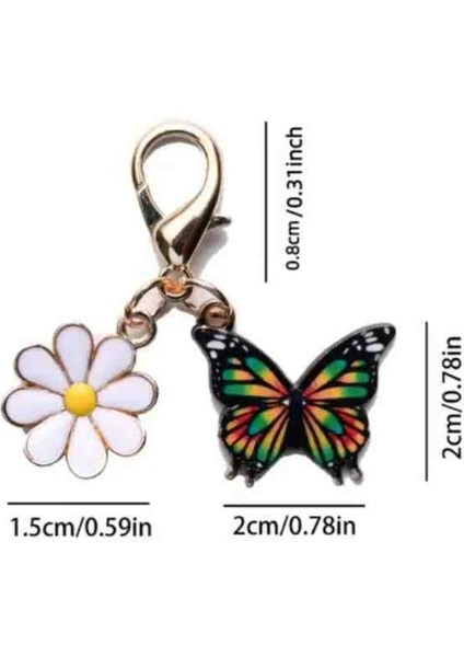 Çelik Kelebek Anahtarlık , Paslanmaz Çelik Anahtarlık Paslanmaz