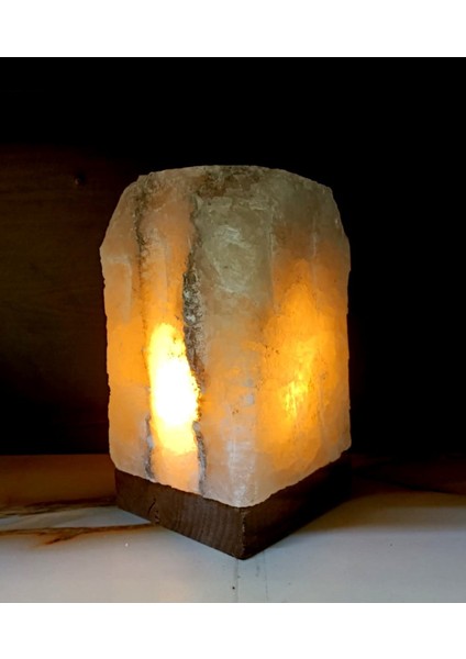 Doğal Çankırı Tuz Lambası, 3-4 Kg, Gri, El Yapımı, Sağlıklı ve Enerji Verici Tasarım fırsatları
