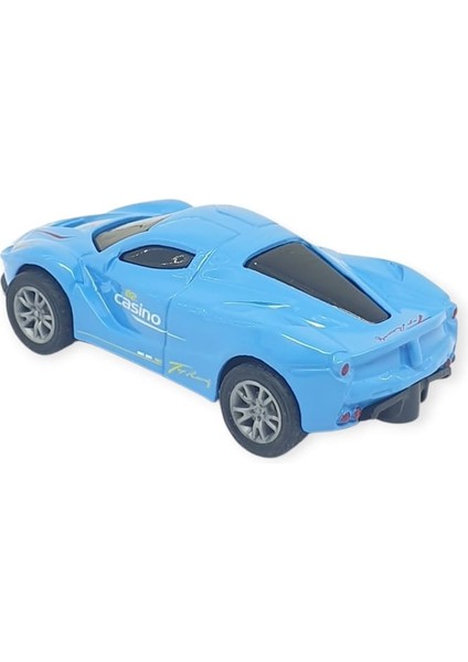 Çek Bırak Metal Küçük Arabalar 8 cm - SH40031 - Mavi (Lisinya) modelleri