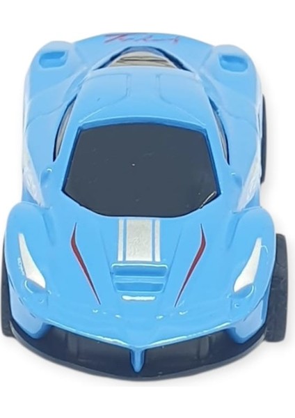 Çek Bırak Metal Küçük Arabalar 8 cm - SH40031 - Mavi (Lisinya) fırsatları