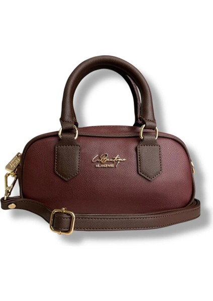Vişne Kahve La Boutique Çanta 6118