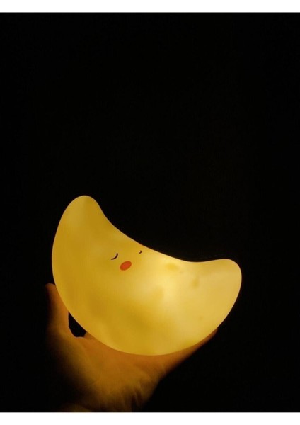 Çok Renkli Masaüstü Ay Lambası, Şık ve Modern Tasarım fiyatları