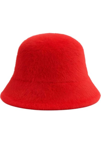 Kadın Soft Peluş Ayarlanabilir Ipli Bucket Kova Şapka fiyatları