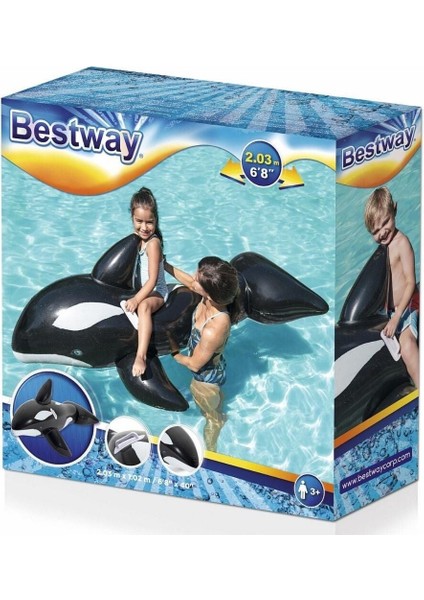 Balina Binici 203X102 cm Bestway - 41009 fiyatları