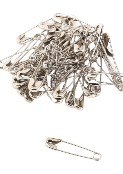 Çengelli Iğne 50'li Gümüş Kutuda 3cm