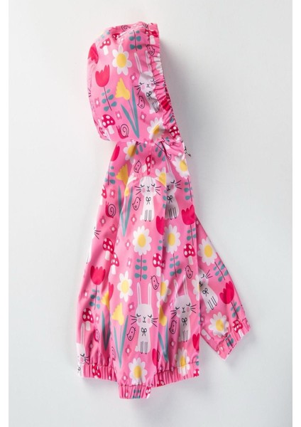 Kız Çocuk Kapüşon Detaylı Yağmurluk - Rüzgarlık fiyatları