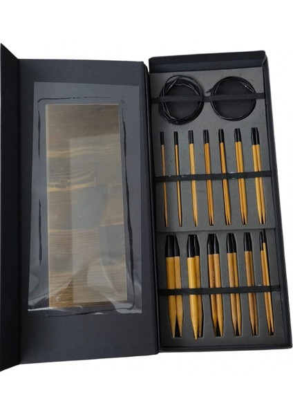 Bambu Misinalı Vidalı Tığ Set 13 Adet