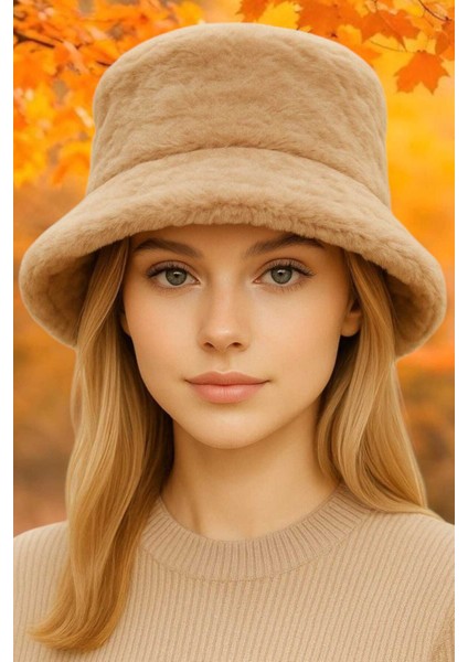 Kadın Ayarlanabilir Peluş Bucket Kova Şapka fırsatları
