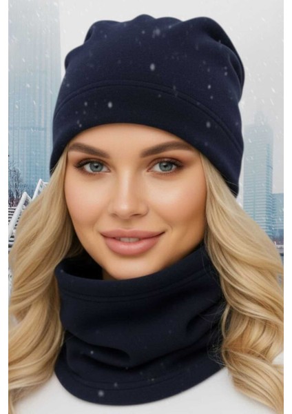 Kadın Polar Bere ve Boyunluk Takımı modelleri