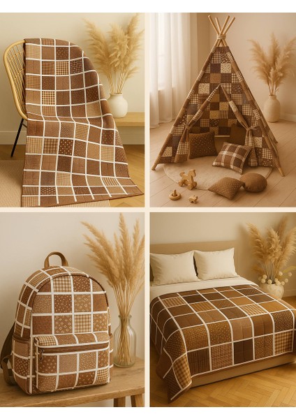 Patchwork Kumaş Seti – 35 Desen 20X20 cm | %100 Pamuk Saten | Tek Parça Kumaş | Dikiş, El Işi ve Quilting Için Özel Tasarım