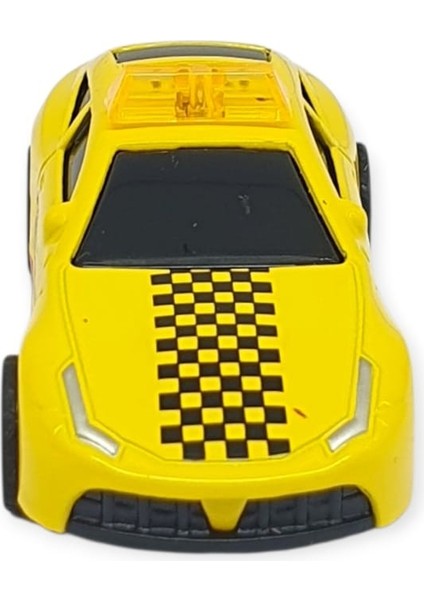 Çek Bırak Metal Küçük Arabalar 8 cm - SH40031 - Sarı Taxi (Lisinya) fırsatları