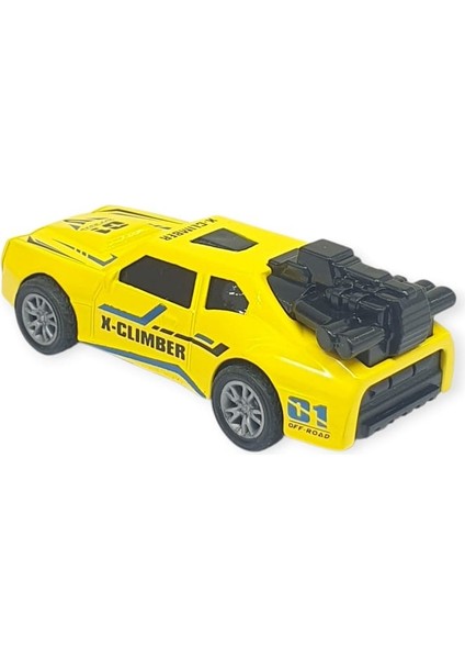 Çek Bırak Metal Küçük Arabalar 8 cm - SH40031 - Sarı (Lisinya) modelleri