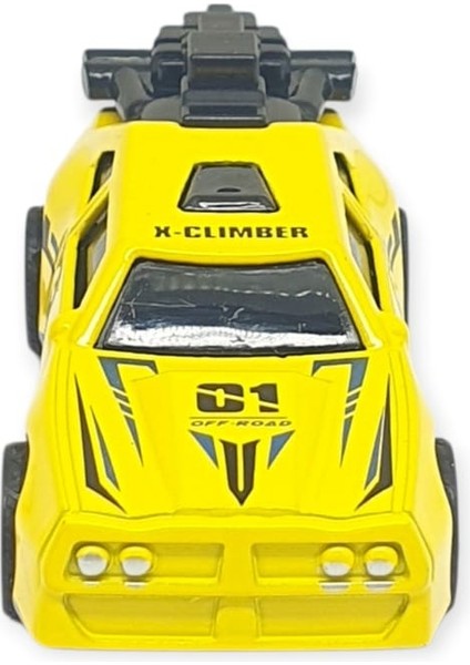 Çek Bırak Metal Küçük Arabalar 8 cm - SH40031 - Sarı (Lisinya) fırsatları