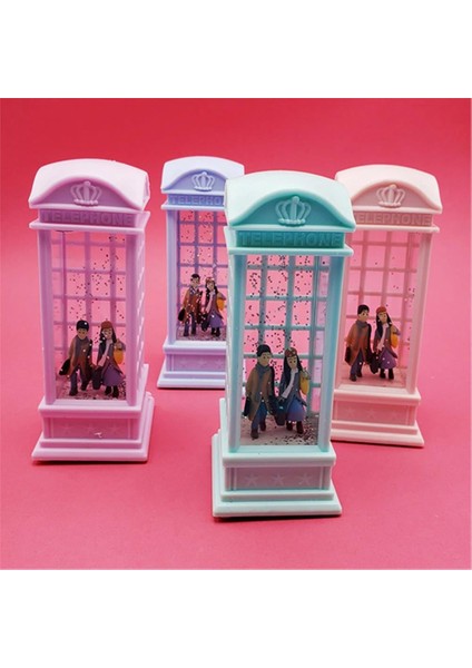 London Telefon Kulubesi Temalı Kar Küresi Mavi indirimleri