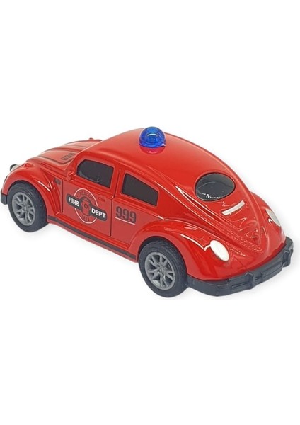 Çek Bırak Metal Küçük Arabalar 8 cm - SH40031 - Itfaiye Vosvos (Lisinya) modelleri