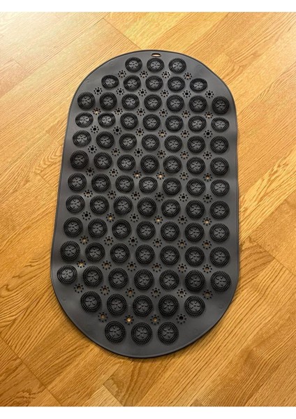 Antrasit Masajlı Kaydırmaz Banyo ve Duş Matı, Vakumlu Fayans Paspası indirimleri