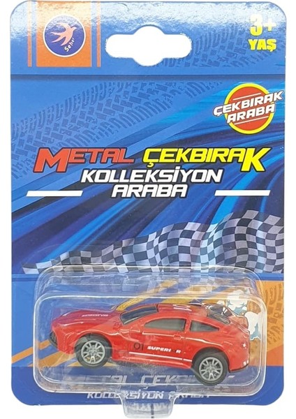 Çek Bırak Metal Küçük Arabalar 8 cm - SH40031 - Kırmızı (Lisinya) indirimleri