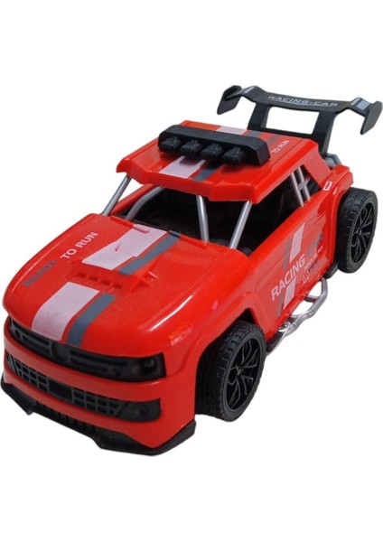 Sürtmeli Yarış Arabası - Kırmızı