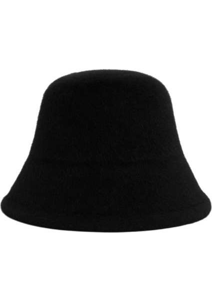 Kadın Soft Peluş Ayarlanabilir Ipli Bucket Kova Şapka 2’li Set indirimleri