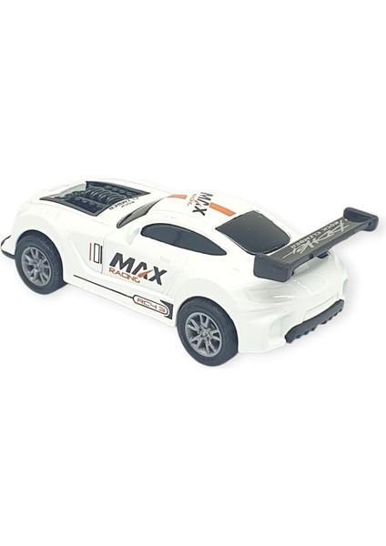 Çek Bırak Metal Küçük Arabalar 8 cm - SH40031 - Beyaz Spor Araba (Lisinya) modelleri