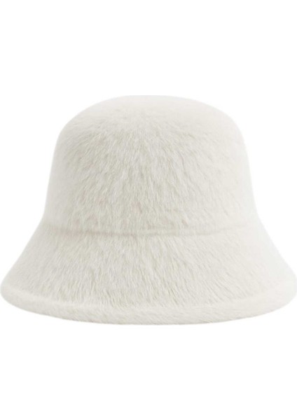 Kadın Soft Peluş Ayarlanabilir Ipli Bucket Kova Şapka fırsatları