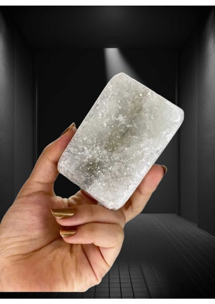 Doğal Çankırı Kaya Tuzu Tuz Lambası, 2-3 Kg, Beyaz, Sağlıklı ve Şık Aydınlatma Seçeneği fırsatları