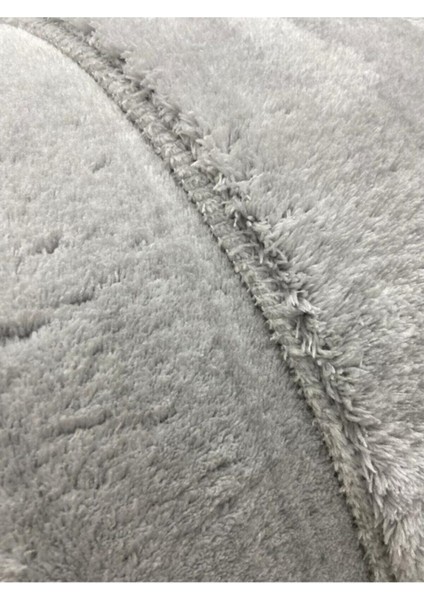 Yumuşak Peluş Gri Banyo Takımı 2'li, Küçük Boy, Rahat ve Şık Kullanım fiyatları